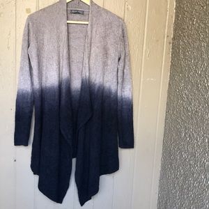 Barefoot dreams bicolor cardigan